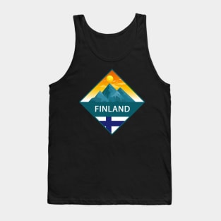 Finland Sticker, Helsinki Tank Top